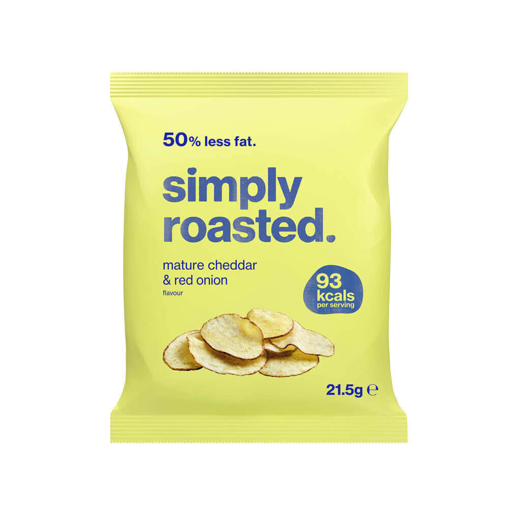 Simply Roasted Mature Cheddar And Red Onion 21.5g